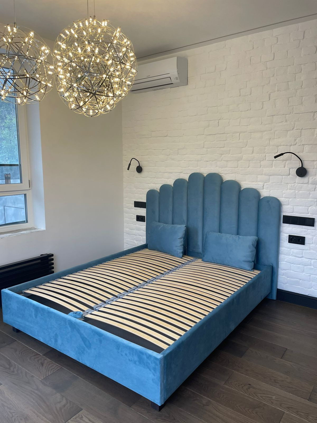 Обложка проекта: Кровать по проекту дизайнера.