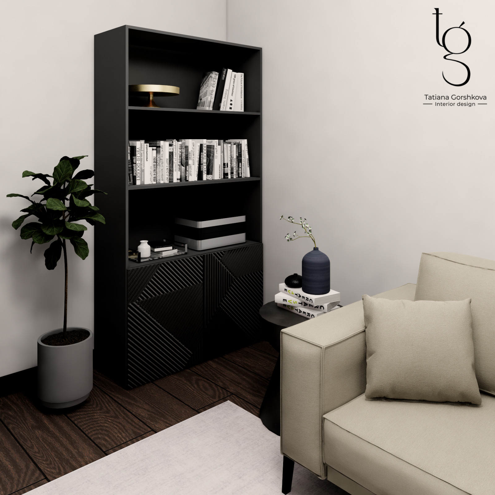 A cozy three-room family apartment