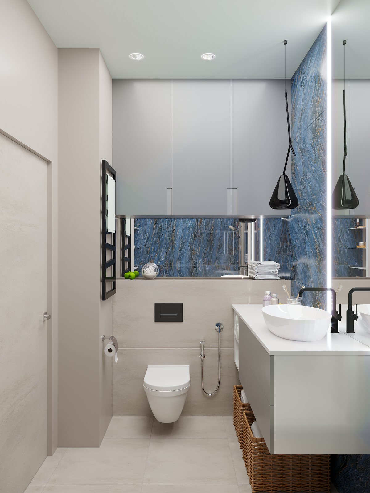 Визуализация интерьера квартиры в ЖК Символ г.Москва