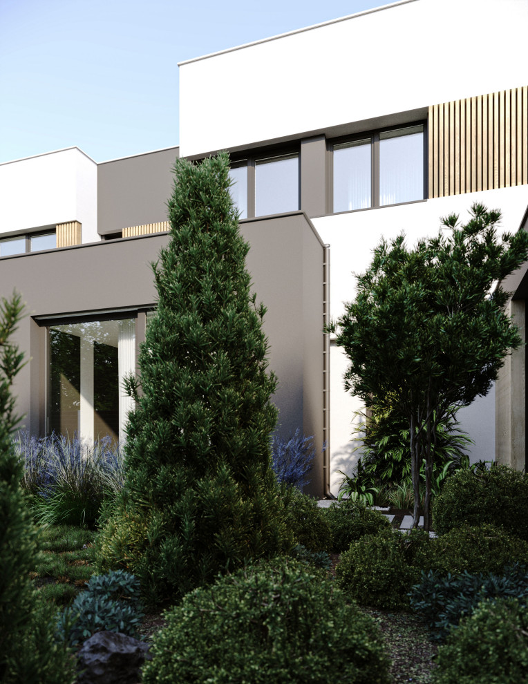 Дом минимализм в Симферополе