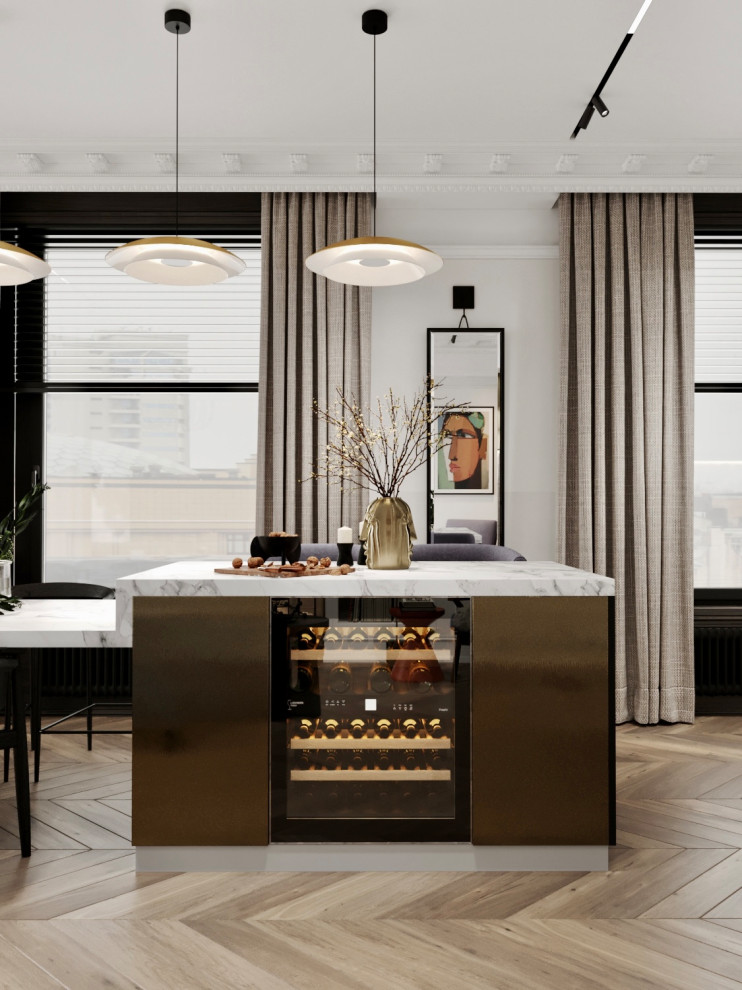 Квартира для сына дизайнера с отличным вкусом