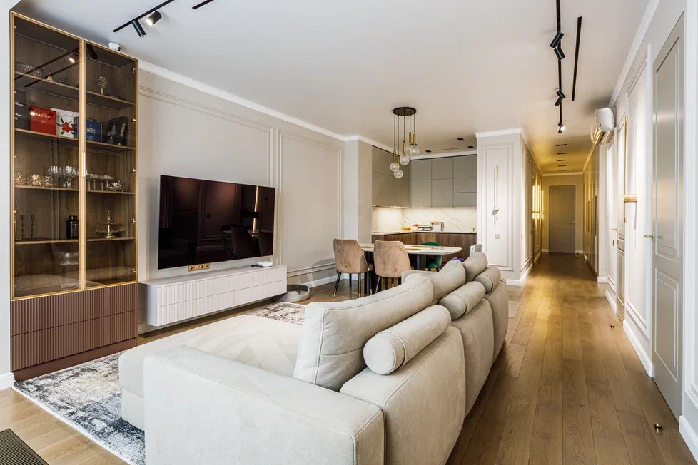 Красивая 3-х комнатная квартира в современном стиле