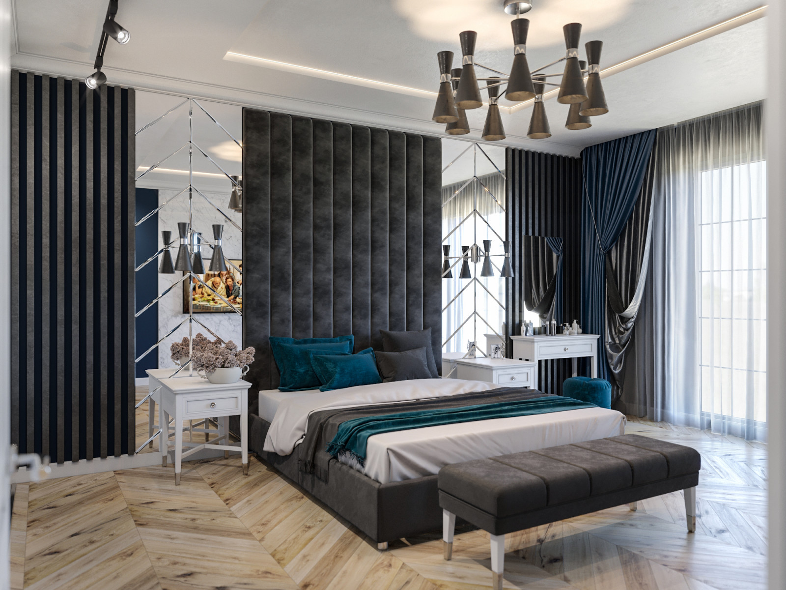 Дизайн интерьера однокомнатной квартиры с кухней-гостиной (ул.Р.Зорге)