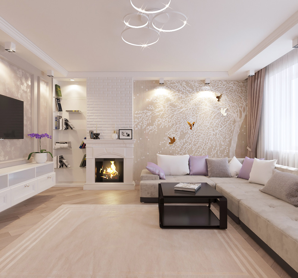 Дизайн Кухни-Гостиной