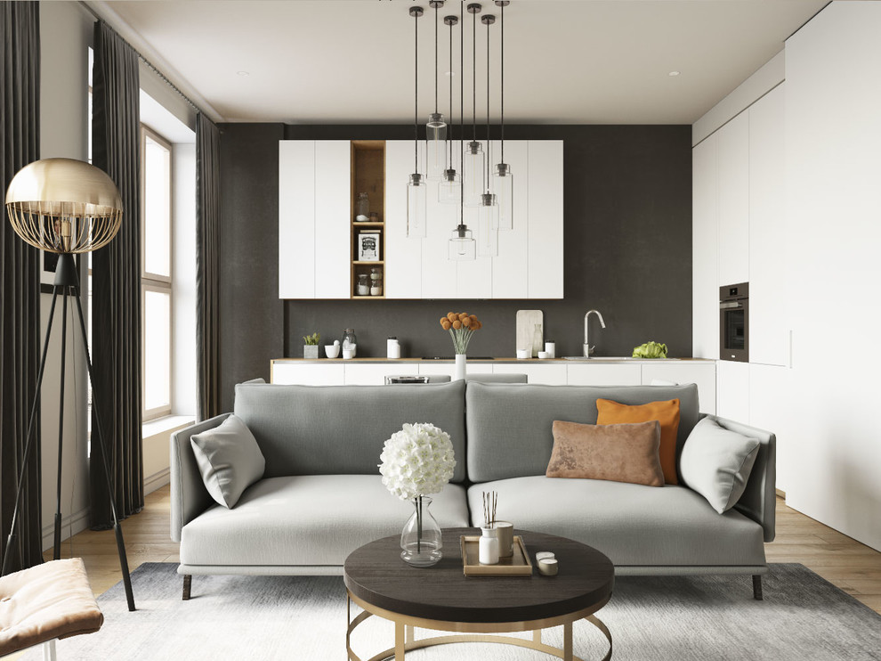 Обложка проекта: Небольшая квартира с интересной планировкой