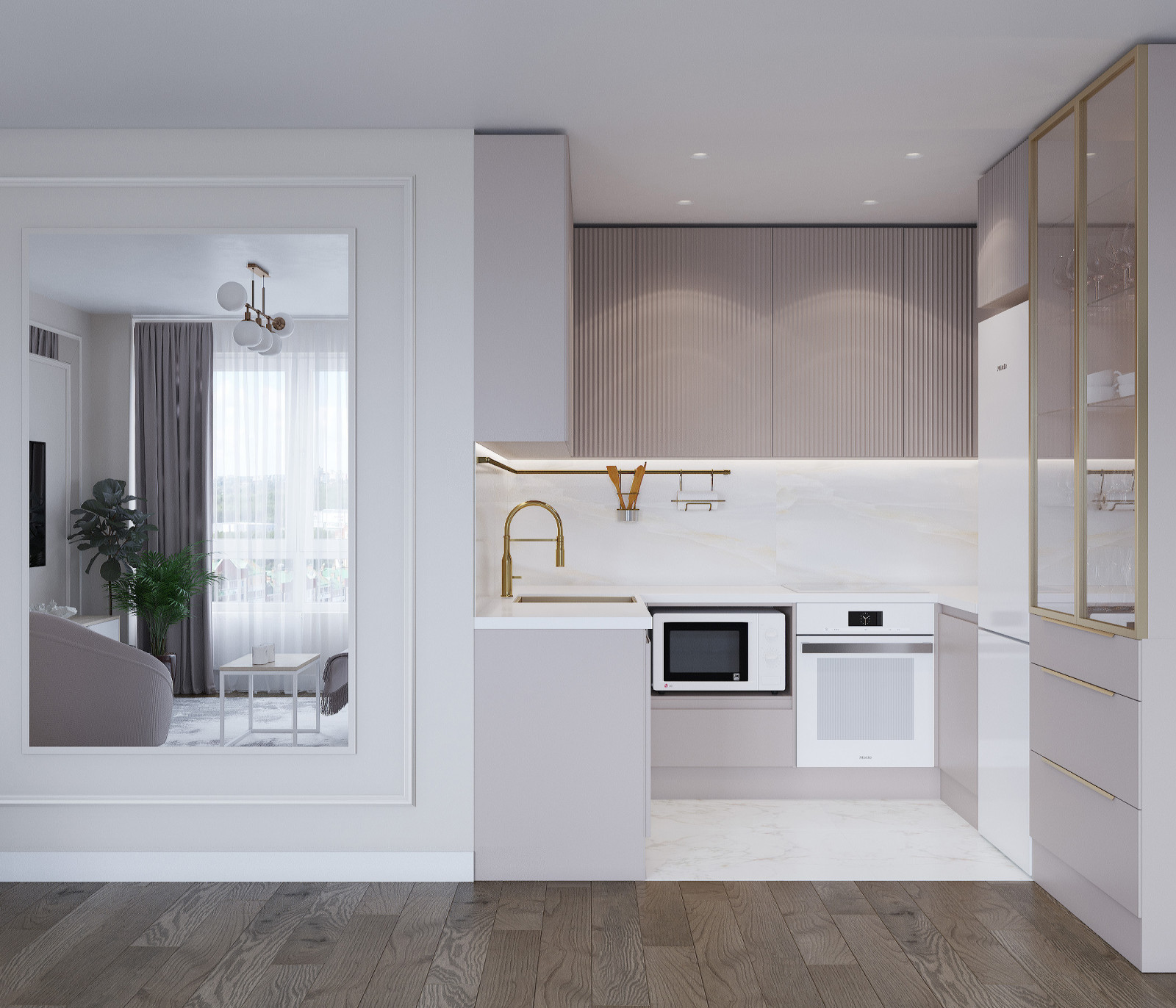 Квартира с отделкой, 84м2, ЖК Павлово