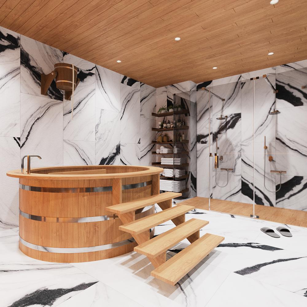 Обложка проекта: Загородный дом в КП «Графский лес», 650 M² (2022)