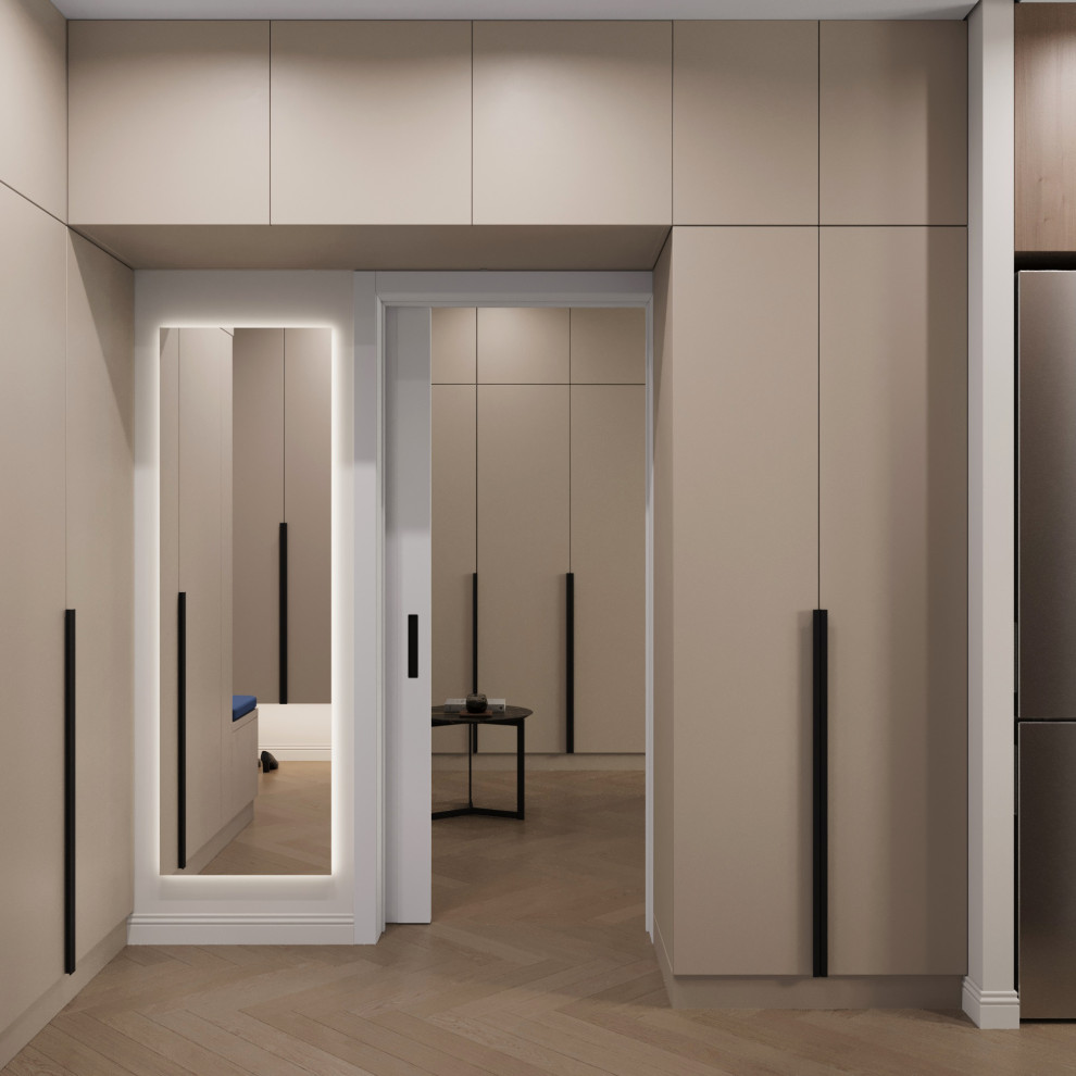 Дизайн квартиры во вторичном фонде, Кантемировская, Москва