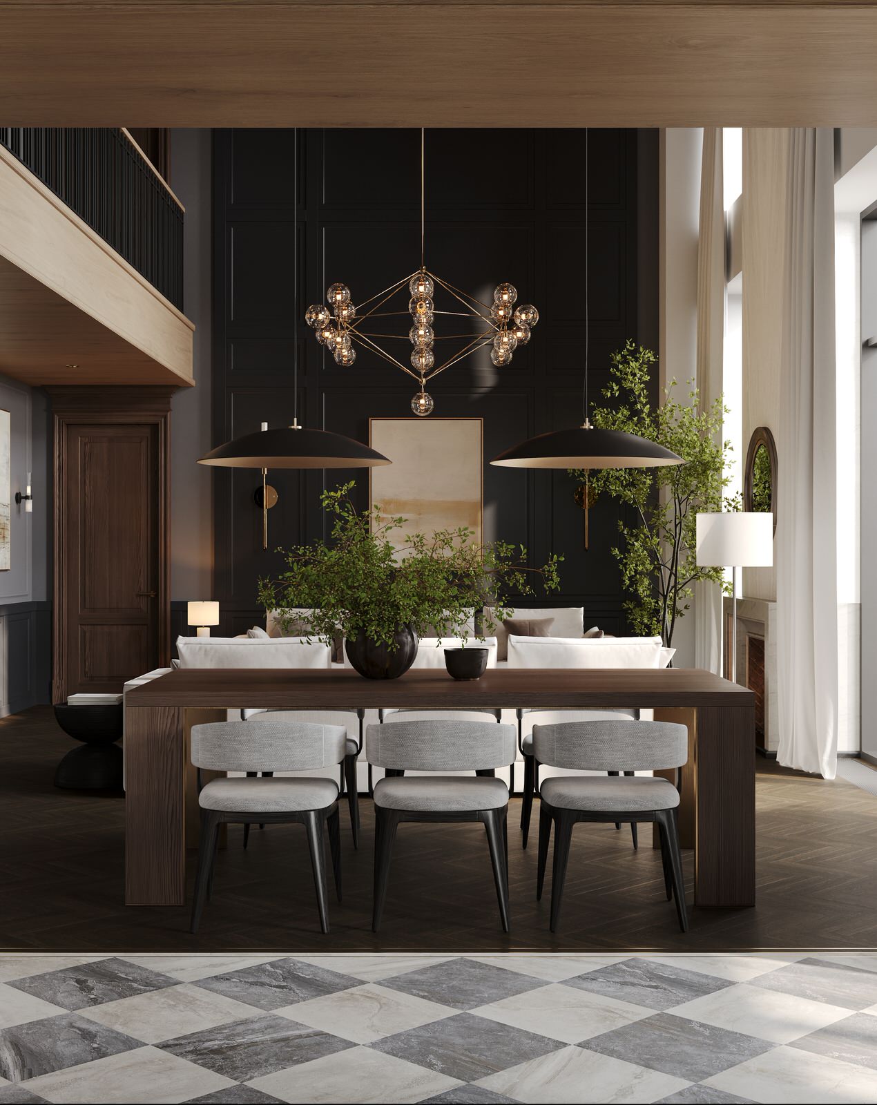 Кухня - гостиная