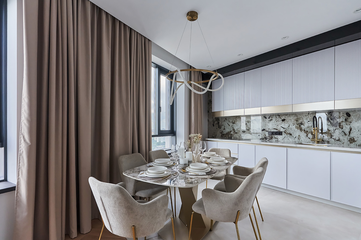 Евро 4к квартира 105 кв/м в ЖК «Крылья»