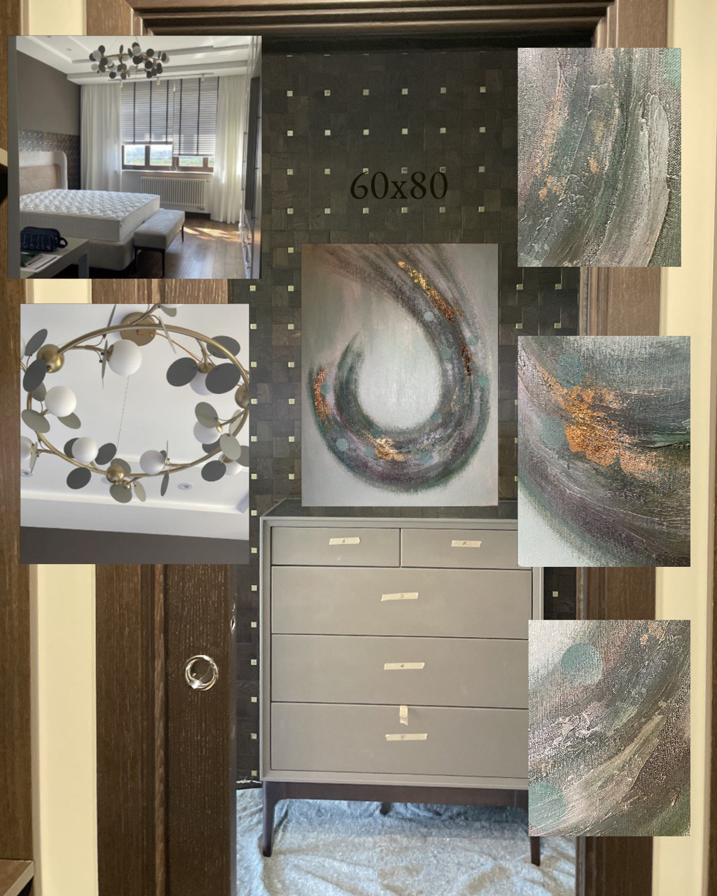 Обложка проекта: ЖК Континенталь. Интерьерные картины