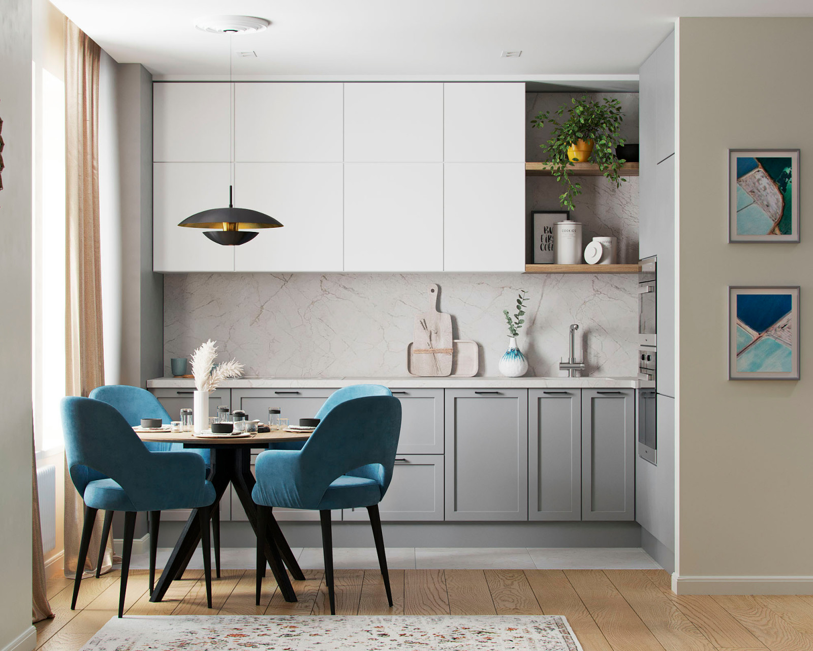 Двухкомнатная квартира в ЖК "Митино Парк"