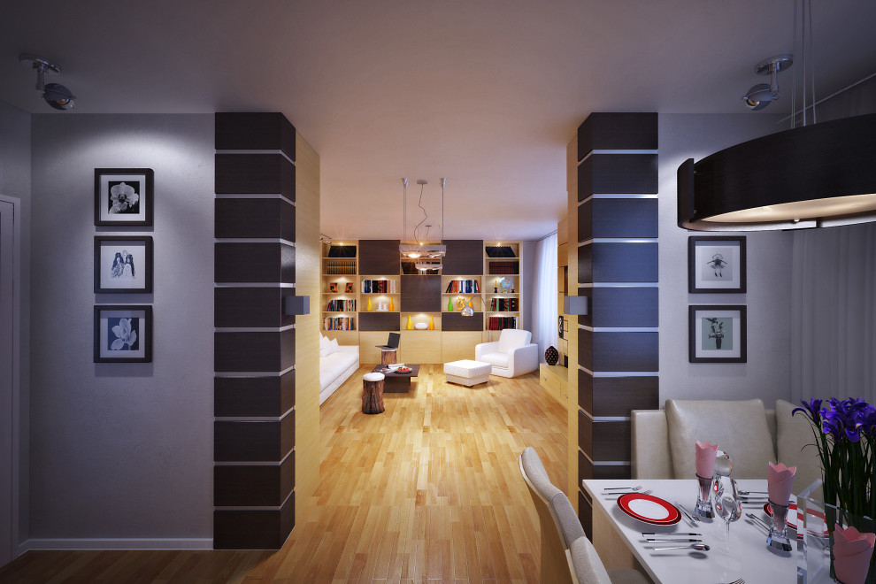 Дизайн квартиры 112 м.кв.