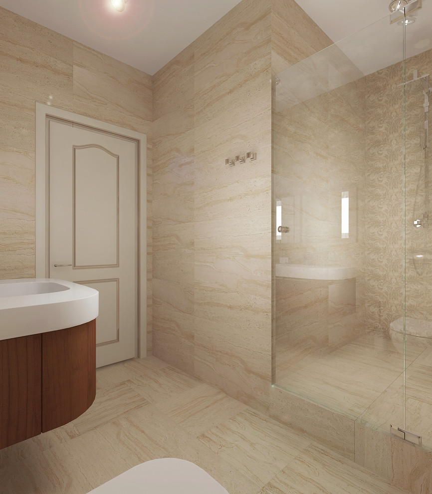 Проект трехкомнатной квартиры в ЖК " Новелла" СПБ.