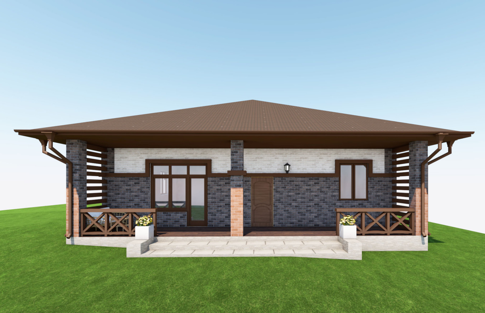 Обложка проекта: Фасад дома