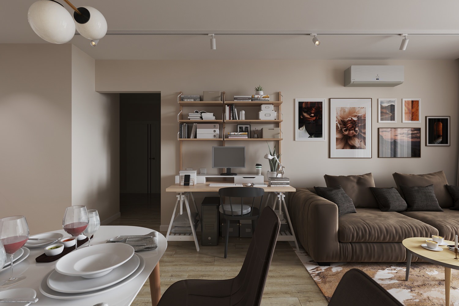 Яркая квартира в ЖК Рубин