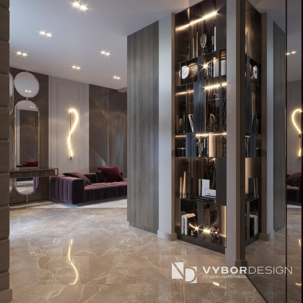 Дизайн интерьера дома из бруса