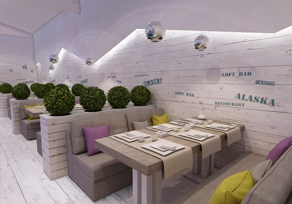 Дизайн-проект интерьера ресторана 800 м2