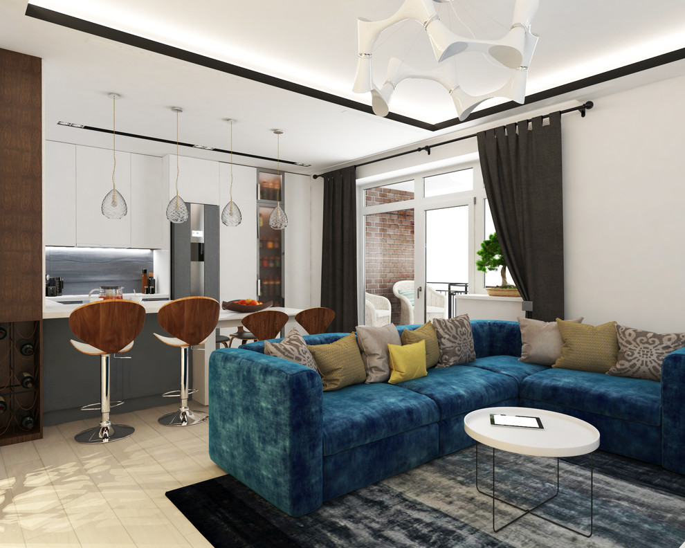 Обложка проекта: Квартира в ЖК "Сердце Каспия", 79 м. кв