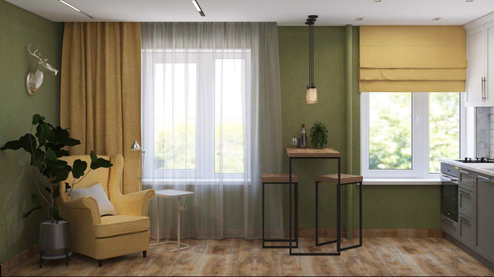 Дизайн квартиры-евродвушка