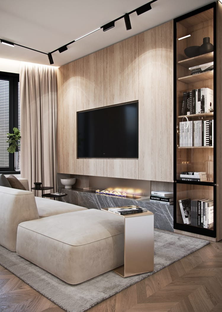 Современная картира для молодой семьи