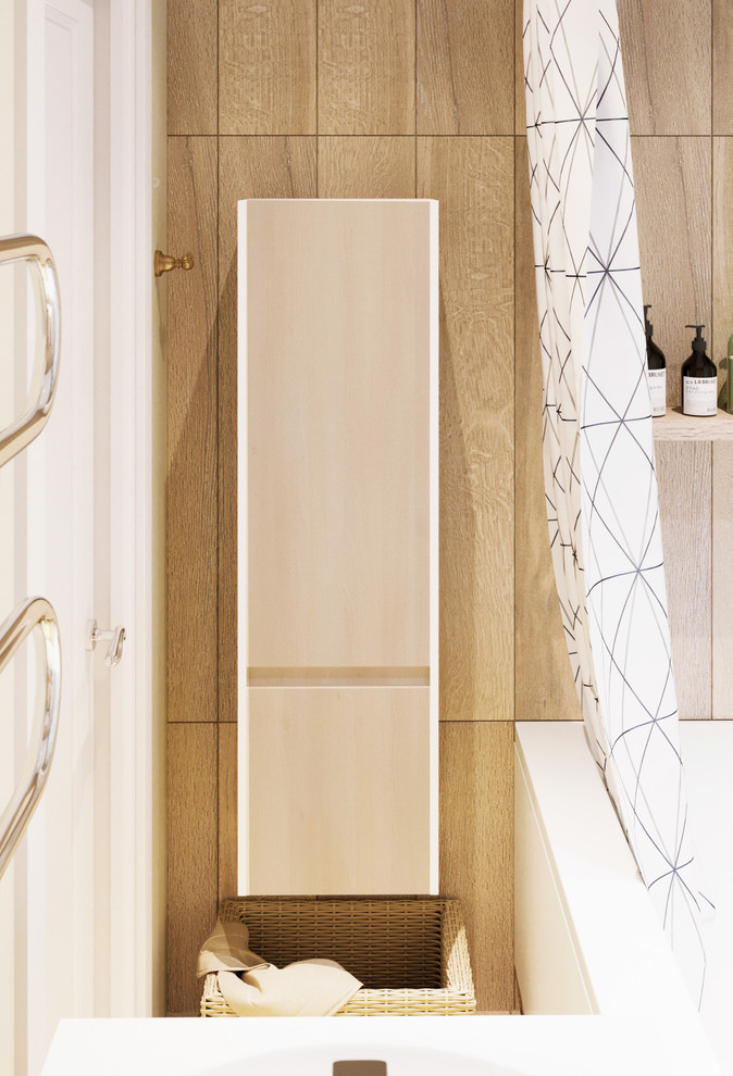 Светлая и лаконичная квартира для семьи с двумя детьми