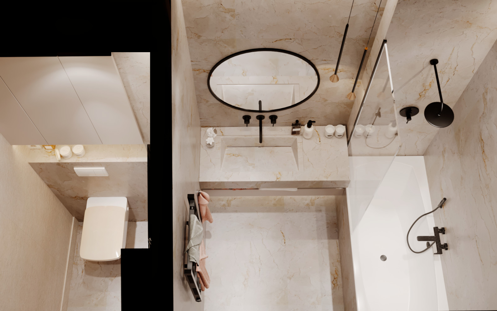 Квартира в мягких оттенках минимализма