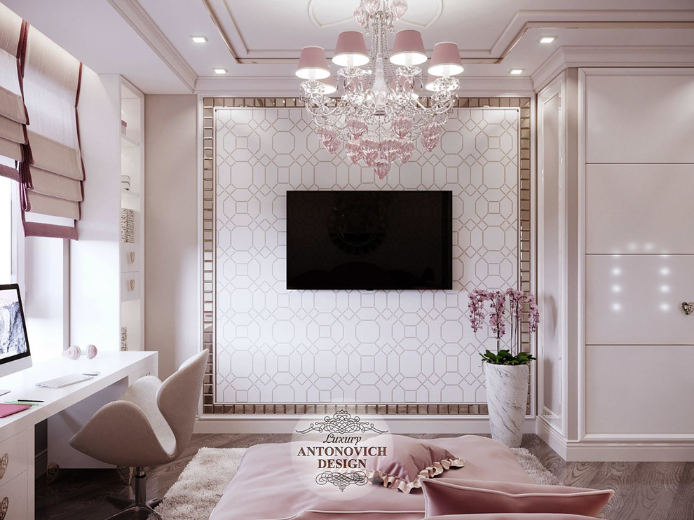 Оформление спальни для юной девушки