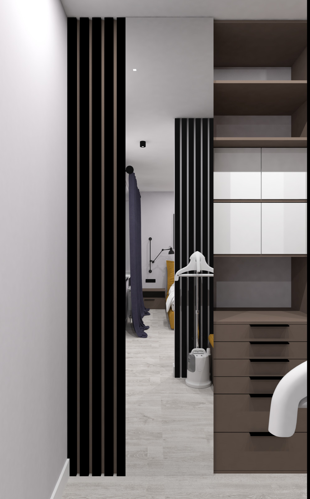 Обложка проекта: Гардеробная для семьи из 2х человек