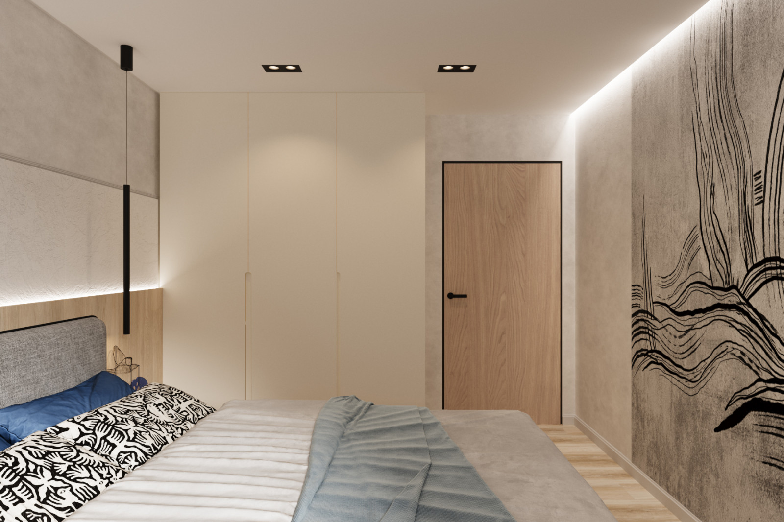 Двухкомнатная квартира с мужским характером