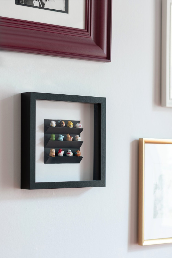 Уютная квартира для девушки. Оранжевый и синий