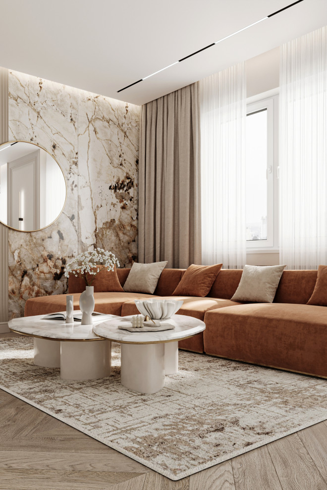 Дизайн-проект квартиры, ЖК Символ, г. Москва