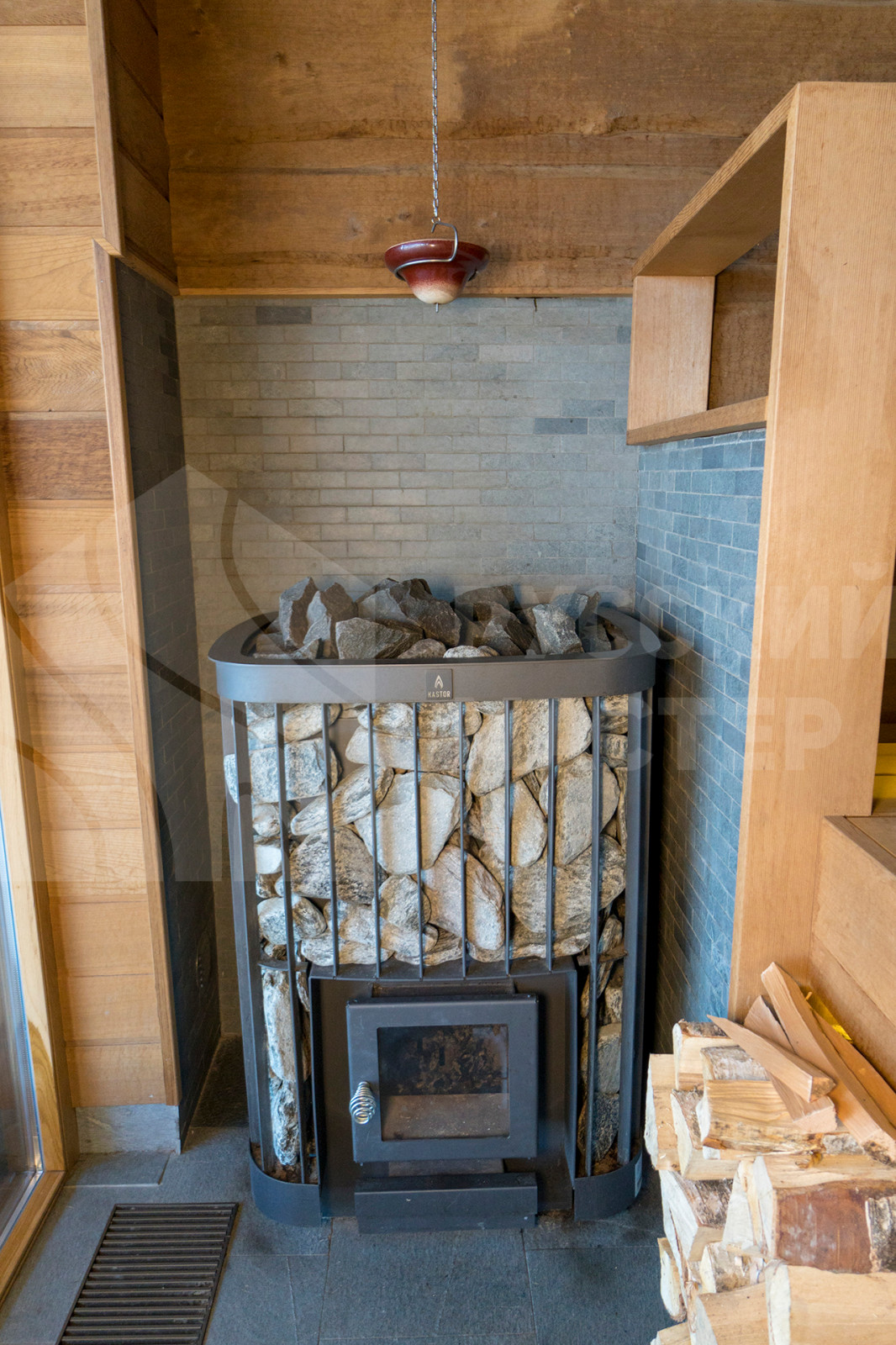 Одноэтажный дом в современном стиле с уютной сауной