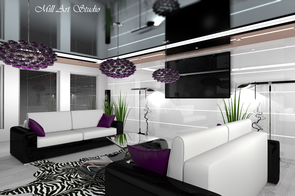 Дизайн интерьера гостиной 26