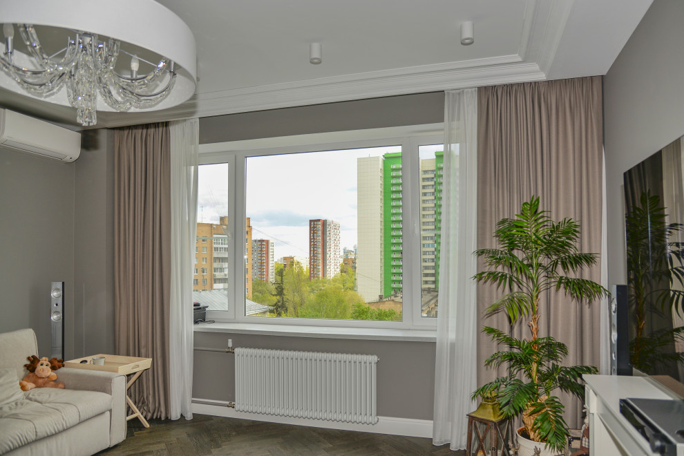 Замена старого остекления на пластиковые изделия Rehau GRAZIO.