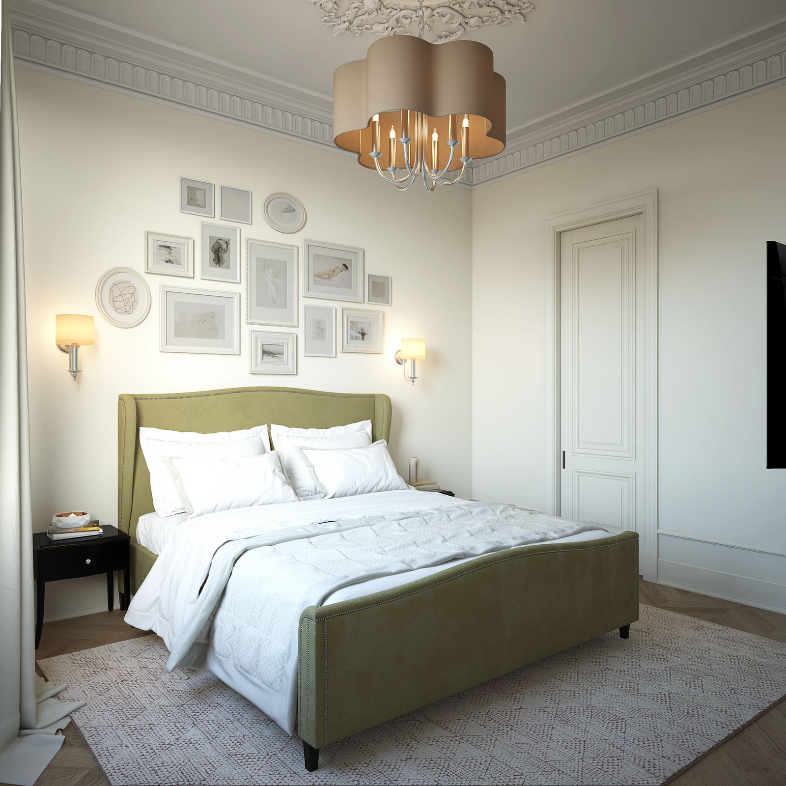 Современная классика, квартира 78м2