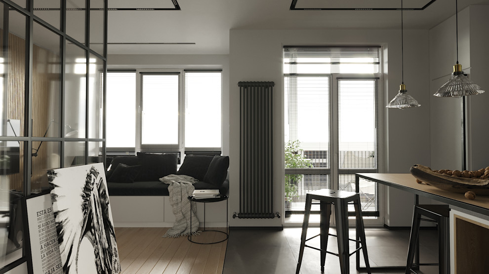 Квартира-студия для молодой пары