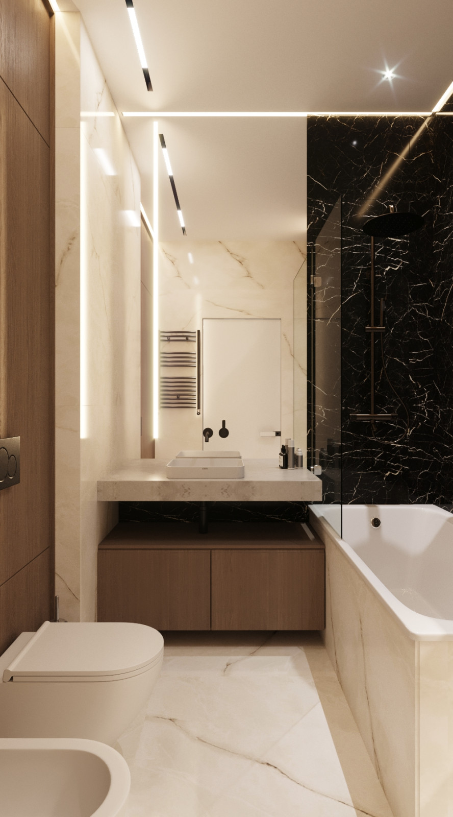 Дизайн интерьера квартиры, ЖК Галактика Pro