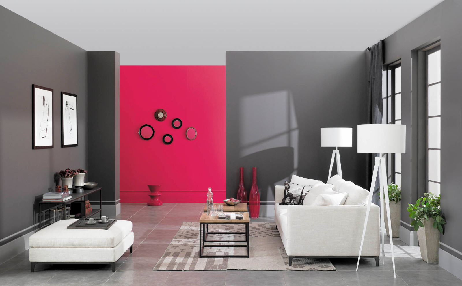 Краски Tikkurila в гостиных