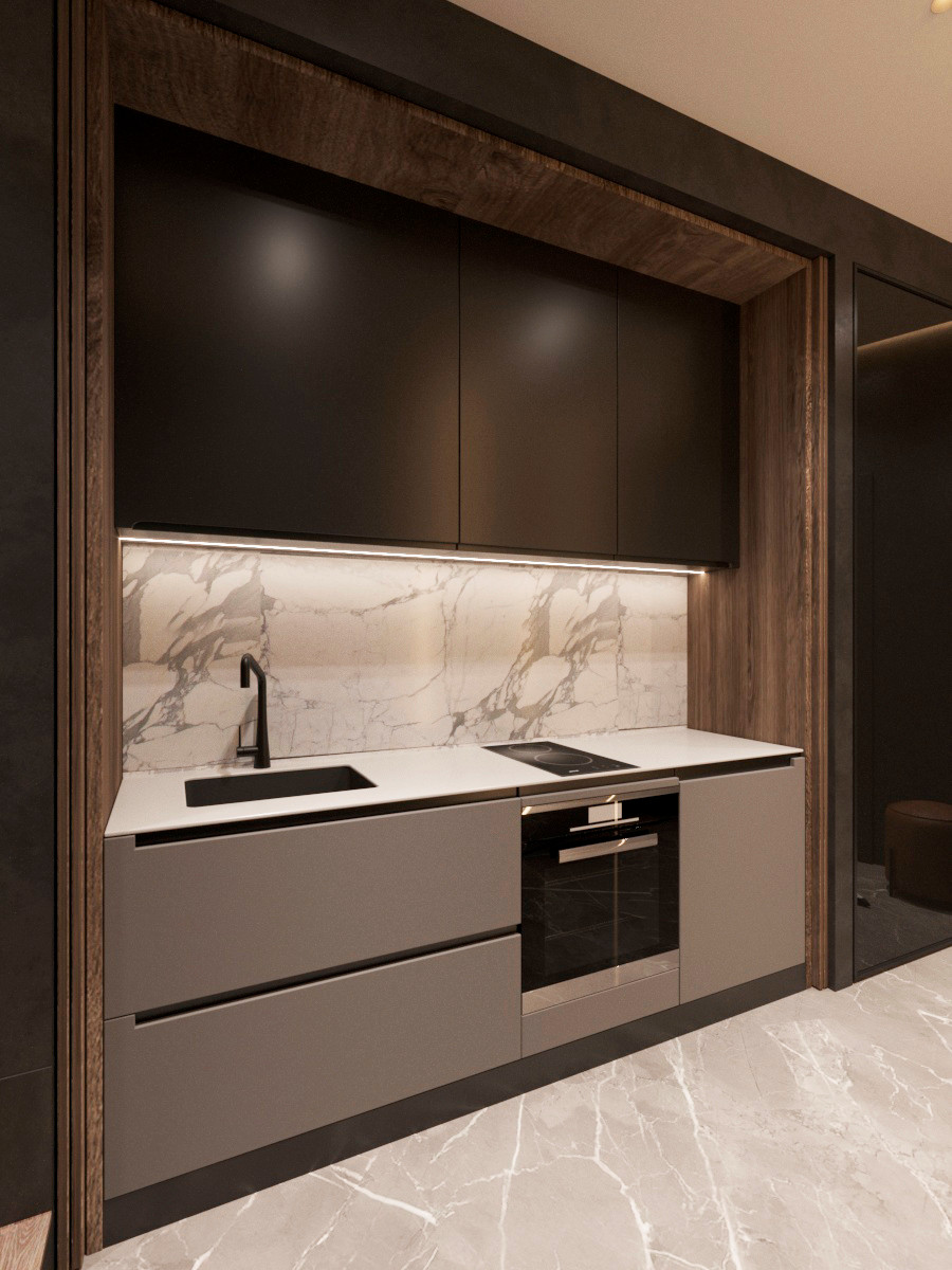 Moscow city. Federation Tower. Sexy room.