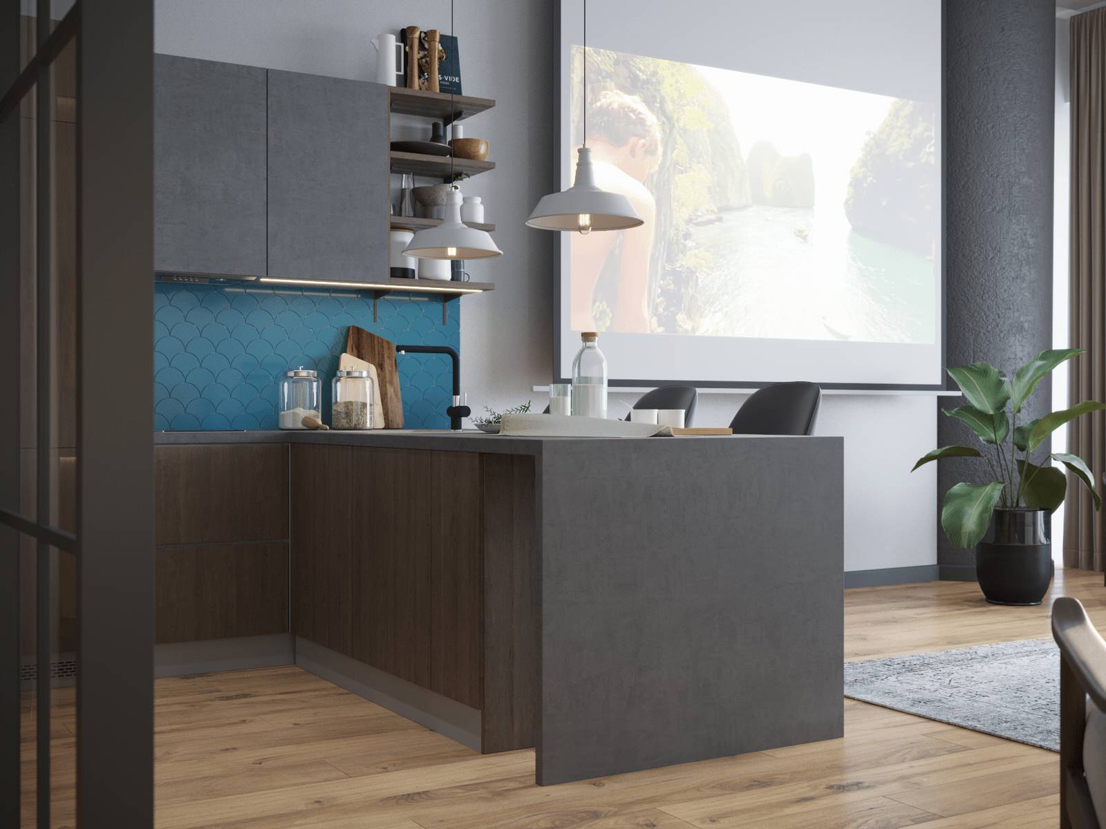 Апартаменты на берегу моря 77 кв.м