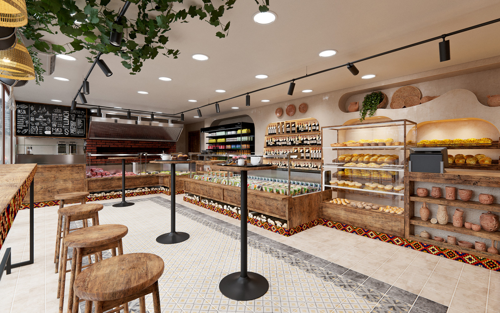 Дизайн интерьера кулинарии