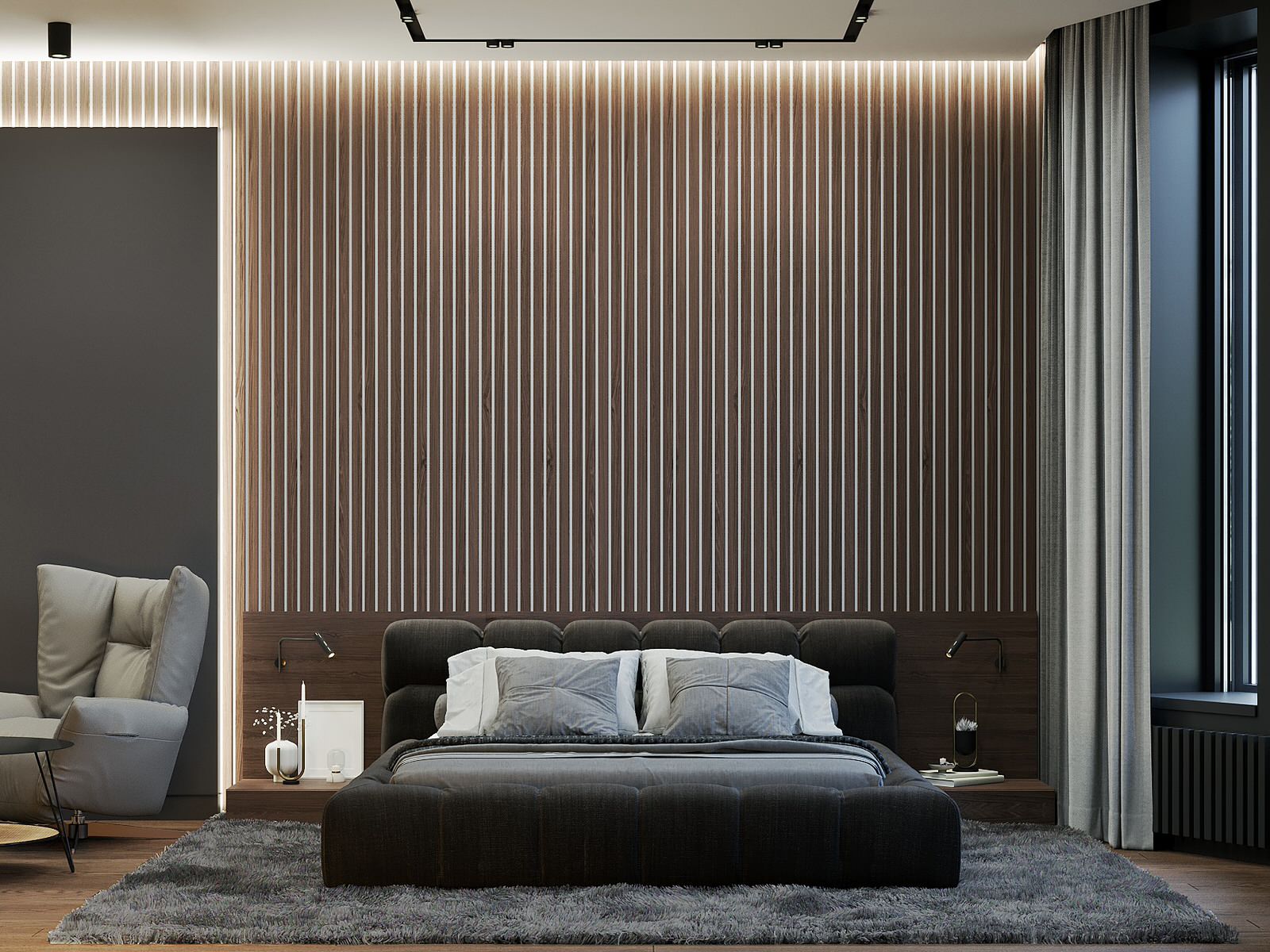 Дизайн интерьера загородного дома д. Никульское