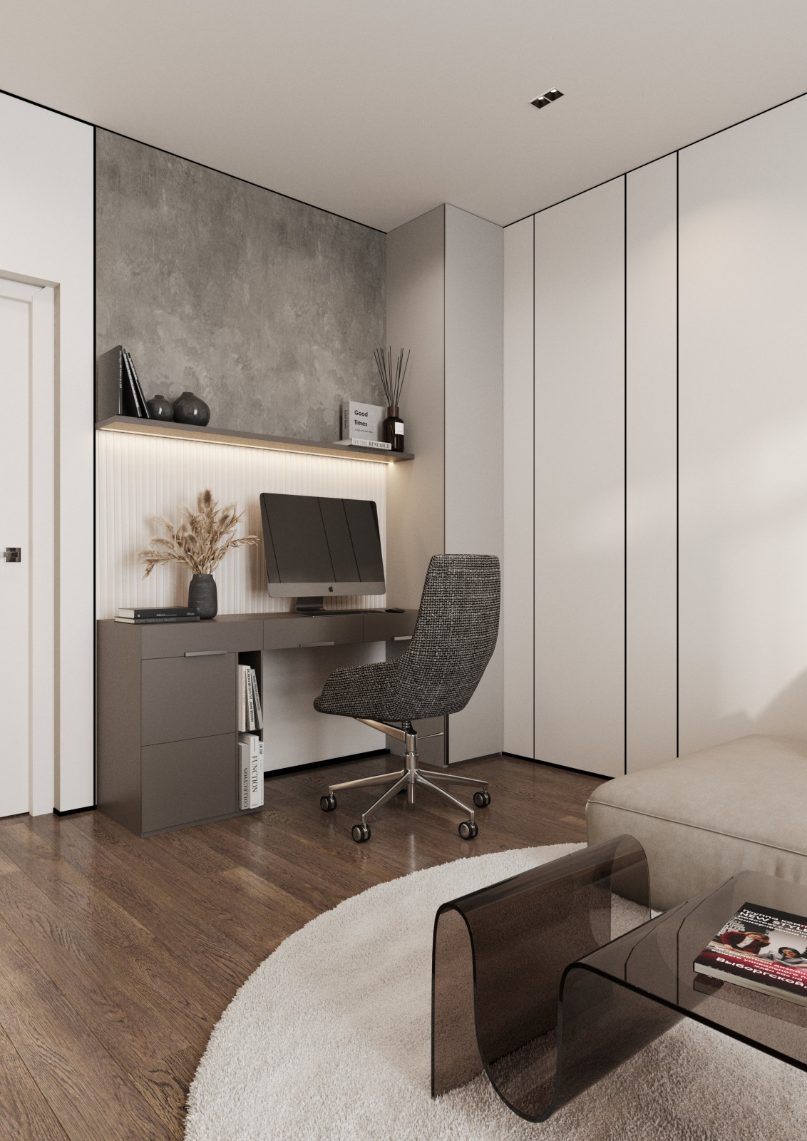 Дизайн-проект квартиры Жк «Вишневый сад» в г. Хабаровск