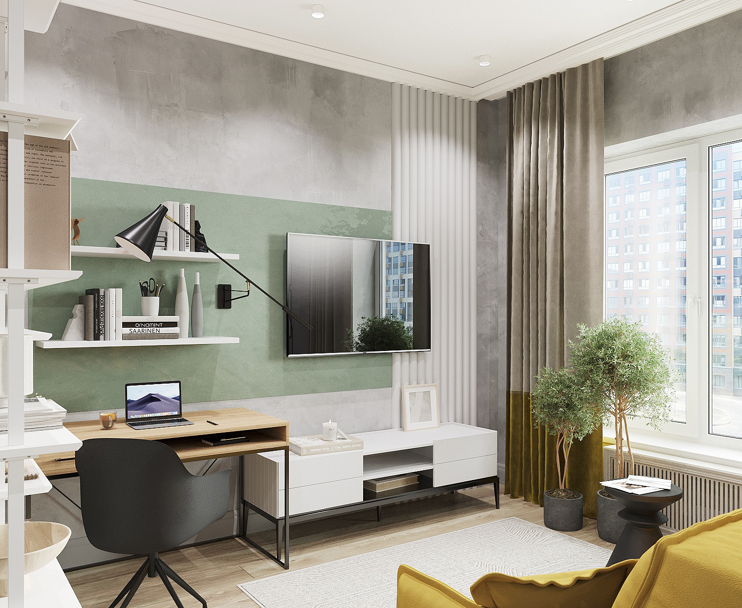 Студия для молодой девушки в Москве