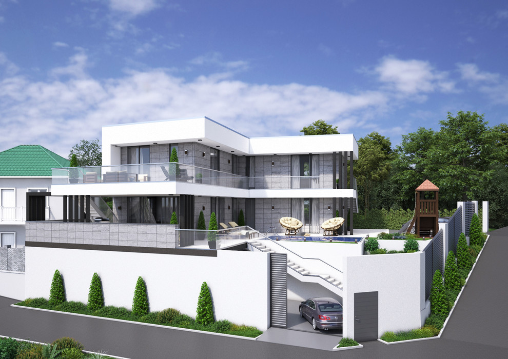 Проект частного дома в г. Сочи площадью 250 кв.м.!