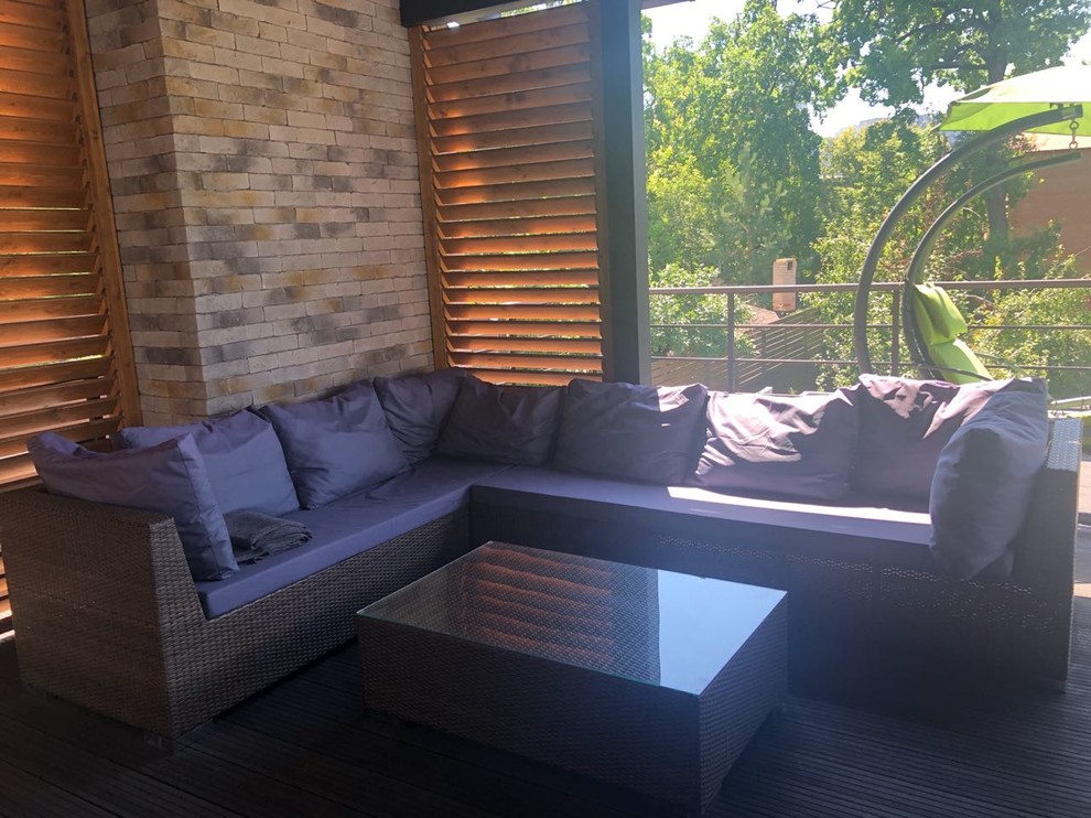 Обложка проекта: Терраса дома до/после