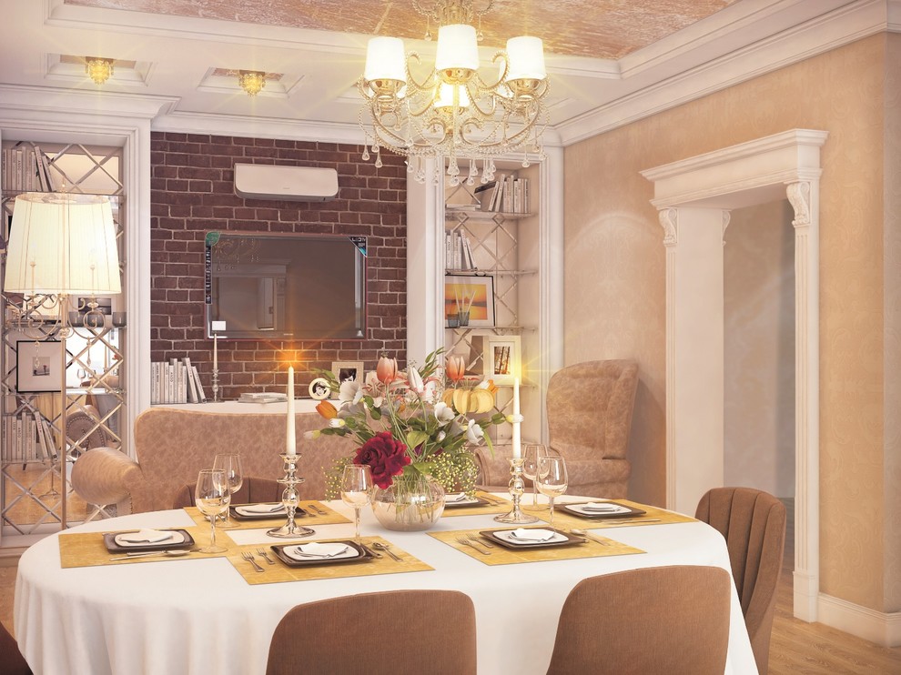 Гостиная - столовая (Первый этаж)