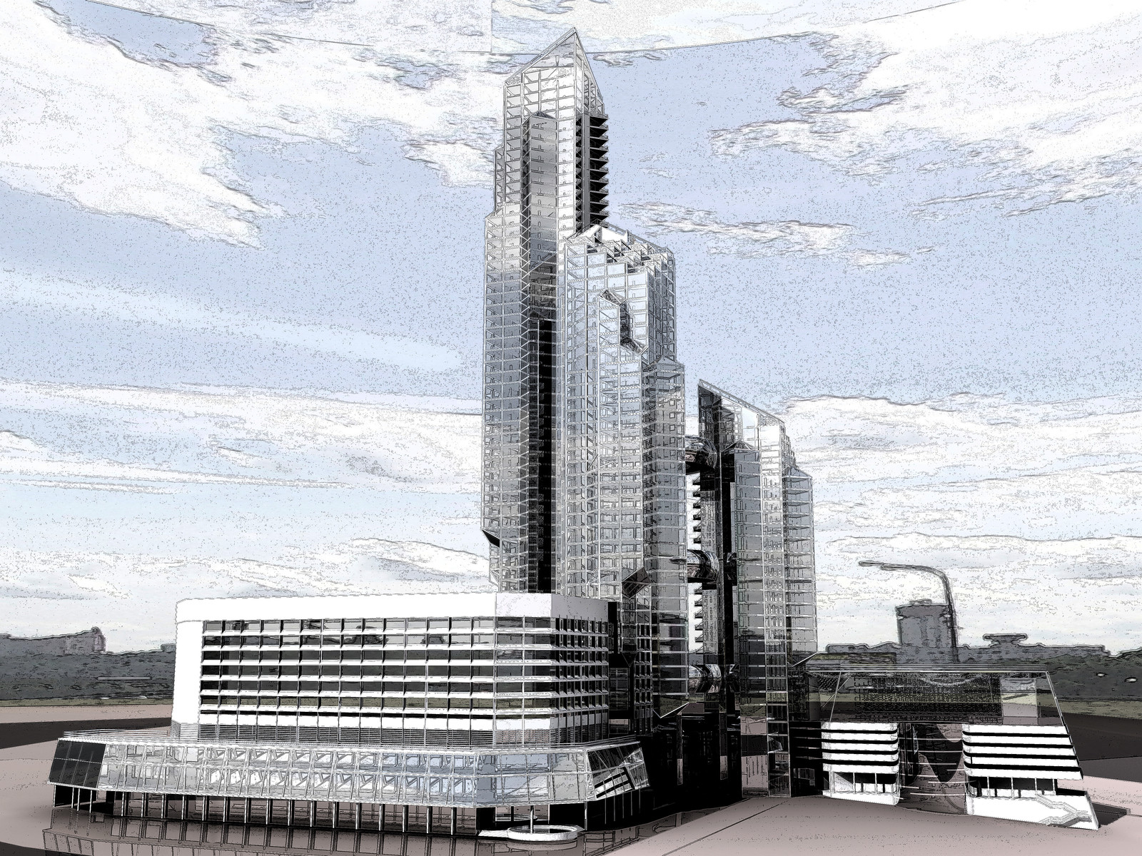 Обложка проекта: Административное здание