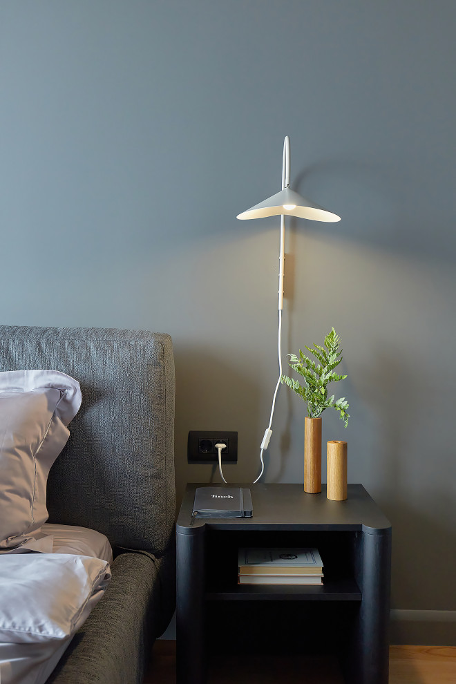 Обложка проекта: Квартира в Москва-Сити в темных тонах